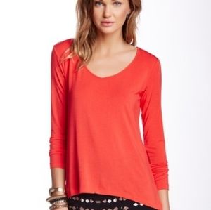 TART Heloise V Neck Long Sleeve T Size Large